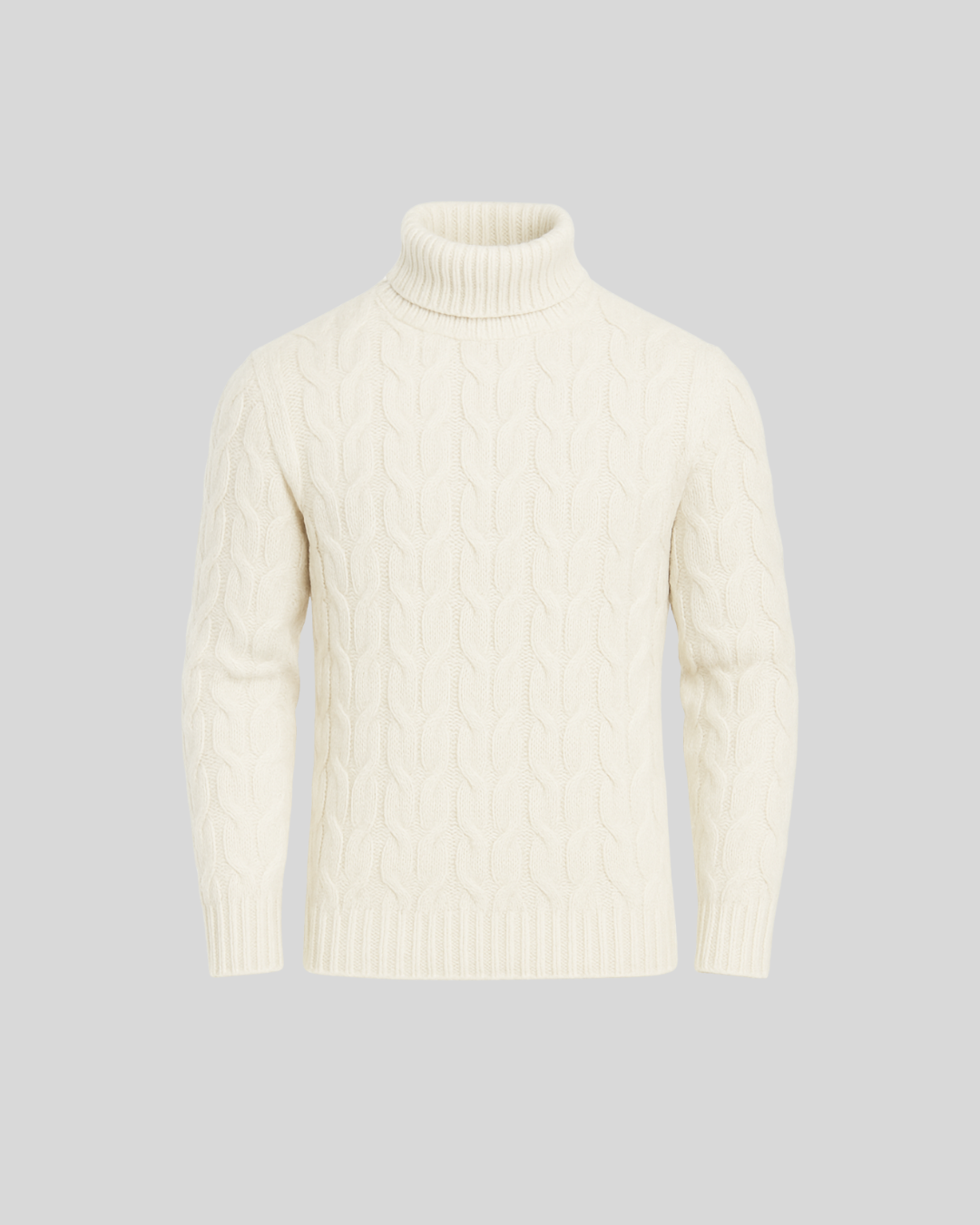 Fortis Miles - Miesten Klassinen Korkeakauluksinen Neulepusero