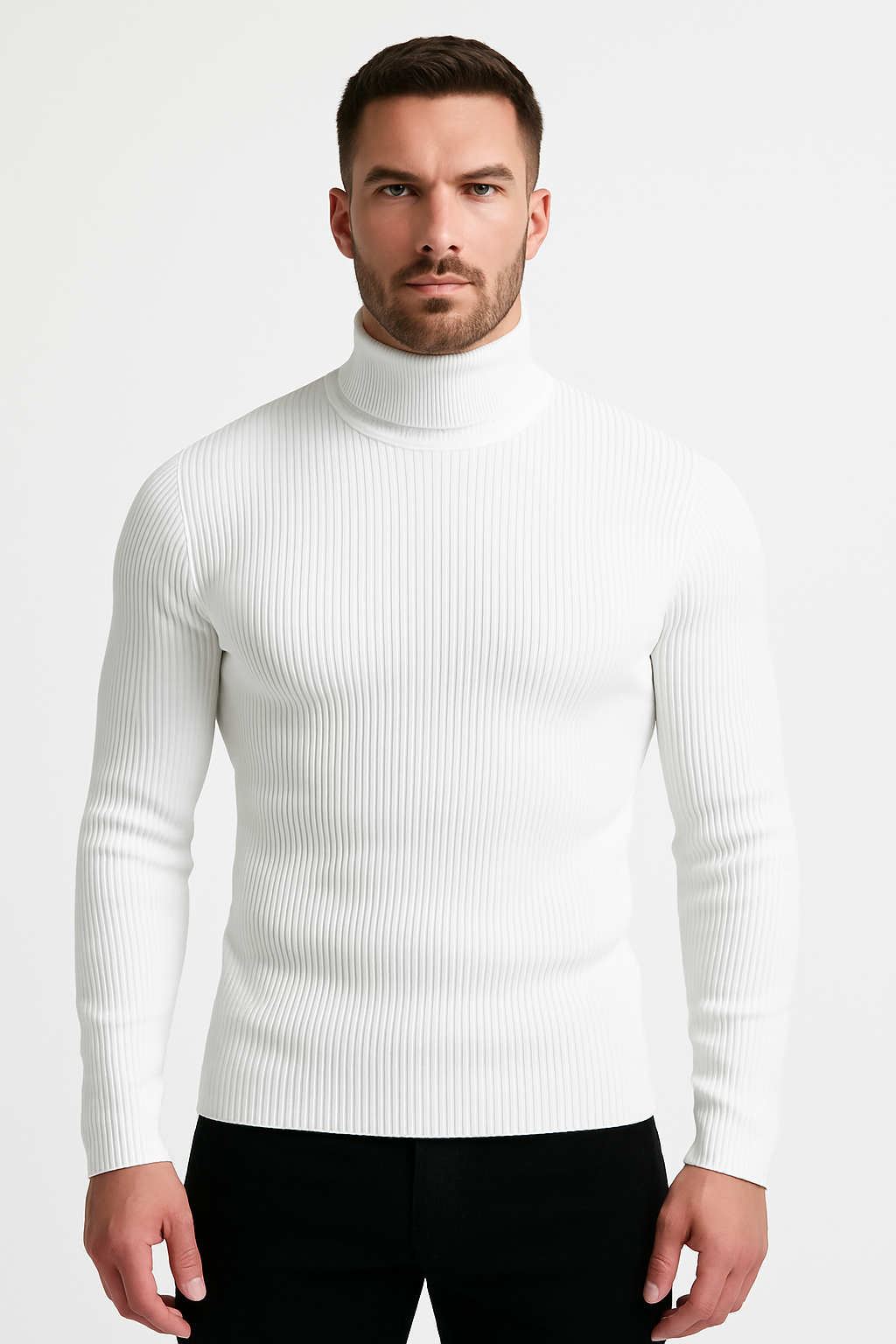 Fortis Miles -  Miesten Korkeakauluksinen Neule