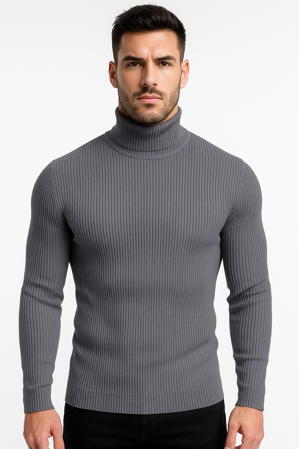 Fortis Miles -  Miesten Korkeakauluksinen Neule