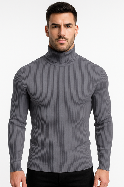 Fortis Miles -  Miesten Korkeakauluksinen Neule