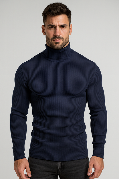 Fortis Miles -  Miesten Korkeakauluksinen Neule