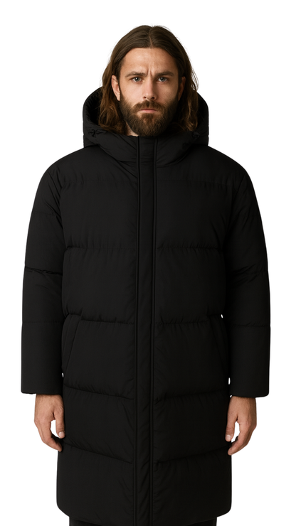 Fortis Miles - Miesten Pitkä Toppatakki