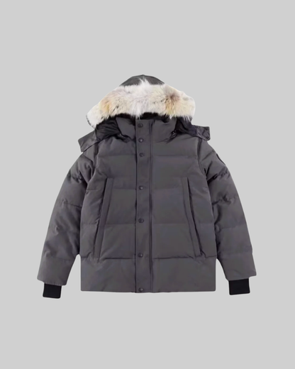 Fortis Miles - Miesten Karvahupullinen Talvitakki