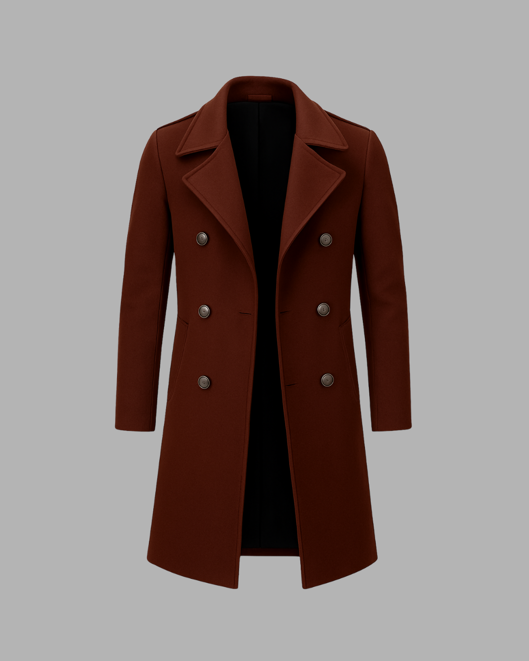 Fortis Miles - Miesten Tyylikäs Villakangastakki