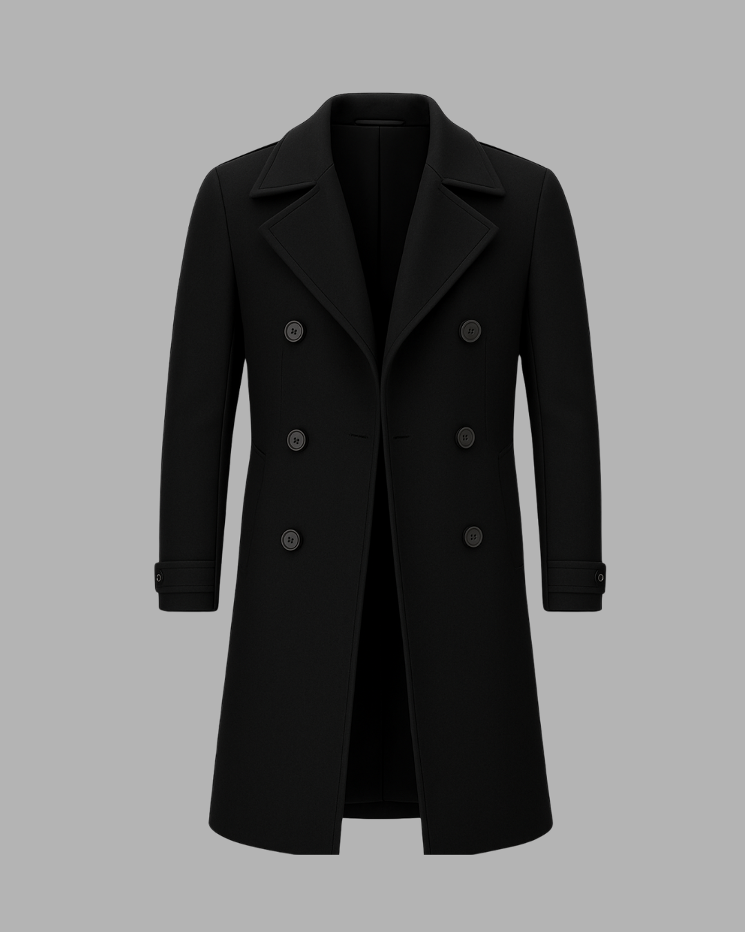 Fortis Miles - Miesten Tyylikäs Villakangastakki