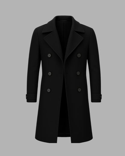 Fortis Miles - Miesten Tyylikäs Villakangastakki