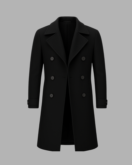 Fortis Miles - Miesten Tyylikäs Villakangastakki